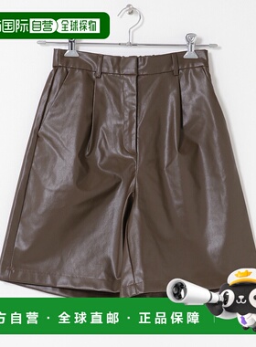 1h可退 日本直邮ITEMS URBANRESEARCH 女装 仿皮短裤 宽松半拉链