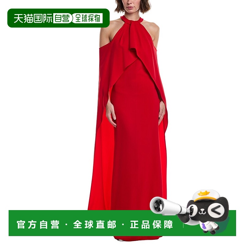 自营issue New York Gown - red 美国奥莱直发
