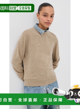 1h可退 香港直邮Acne Studios 艾克妮 女士 圆领毛衣 beige米色