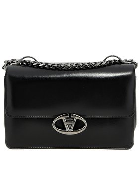 VALENTINO 女士斜挎包 WB0Q62IAP0NO AW2024 黑色 徽标单肩包