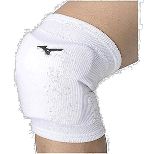 【日本直邮】美津浓膝支持器 白色×黑色 M L 排球护膝护具