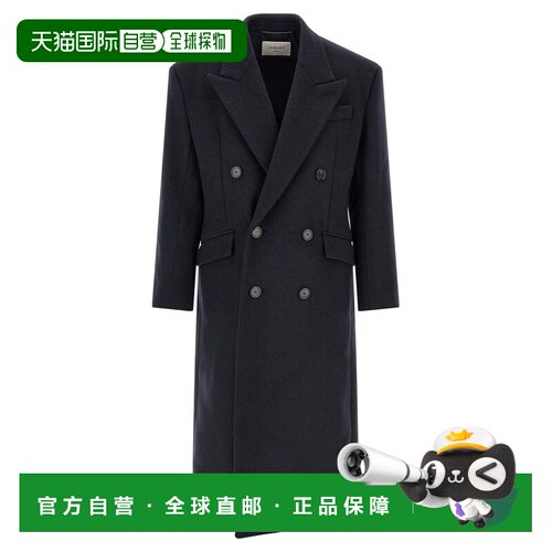 香港直邮SAINT LAURENT 男士大衣 867515Y1O10414【付后1h可退】