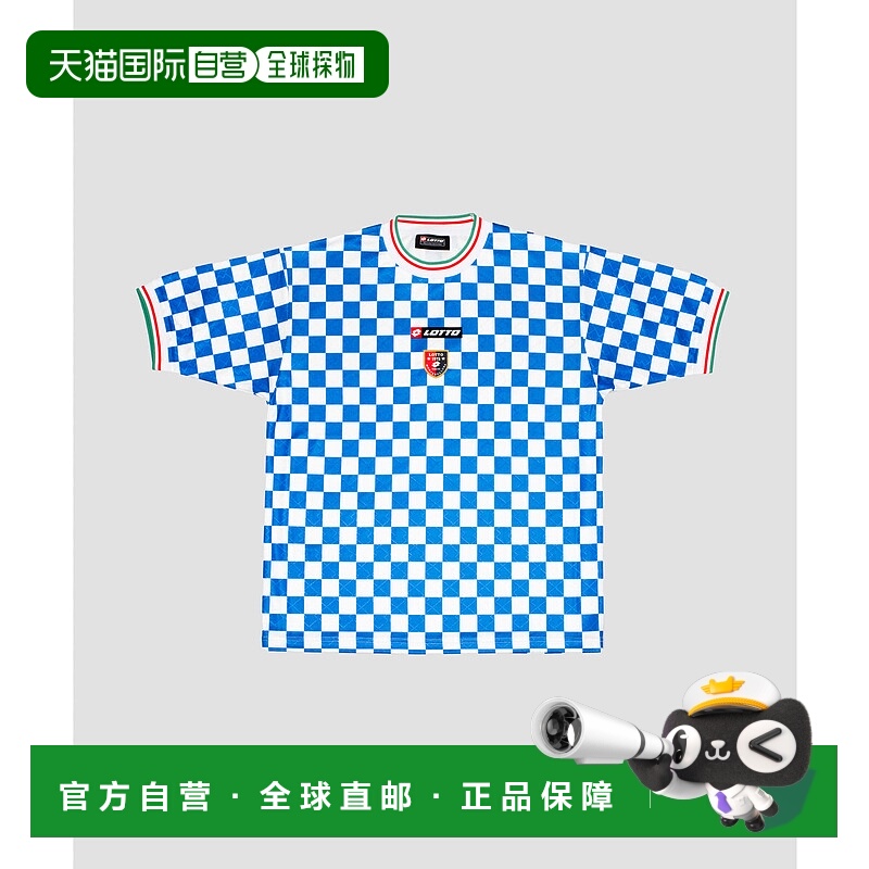 1h可退 日本直邮LOTTO 男士宽松棋盘格图案游戏衬衫 UMA511LOTTO0