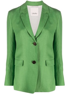 潮奢 MaxMara 麦斯玛拉 女士 S 绿色夹克 2390410332600SOFIA016