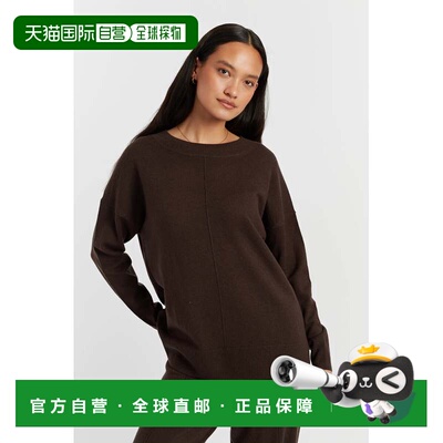 自营chinti & parkerChocolate Wool-Cashmere Slouchy Sweater -