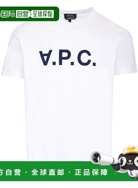 香港直邮A.P.C. 男士T恤 COHBMM26384TAE CO 白色 T-SHIRT STANDA