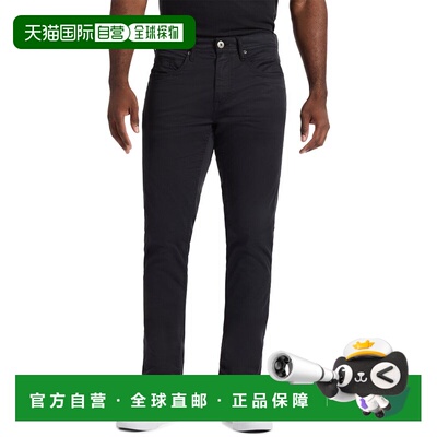 自营Robert Graham Hagley Woven Pant - black 美国奥莱直发裤子