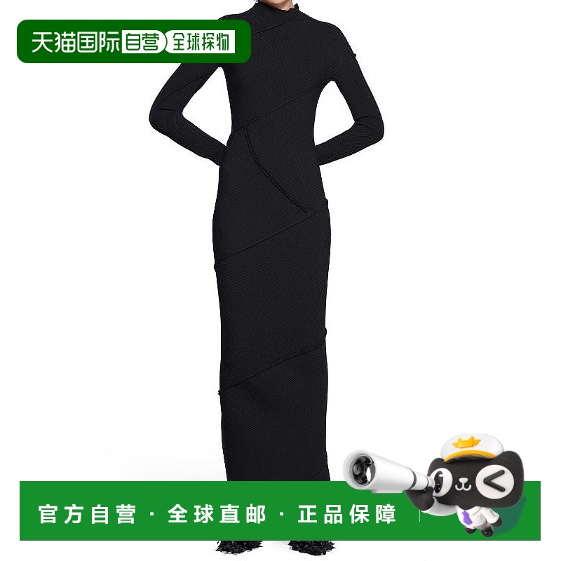 1h可退 香港直邮潮奢 Balenciaga 巴黎世家 女士 长袖连衣裙 7510