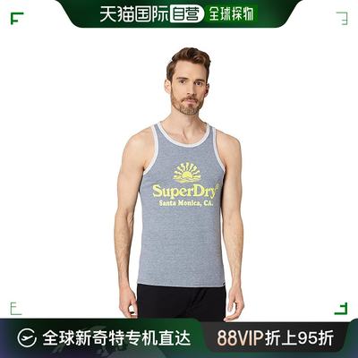 香港直邮潮奢 Superdry 极度干燥 男士 Venue 复古荧光色背心