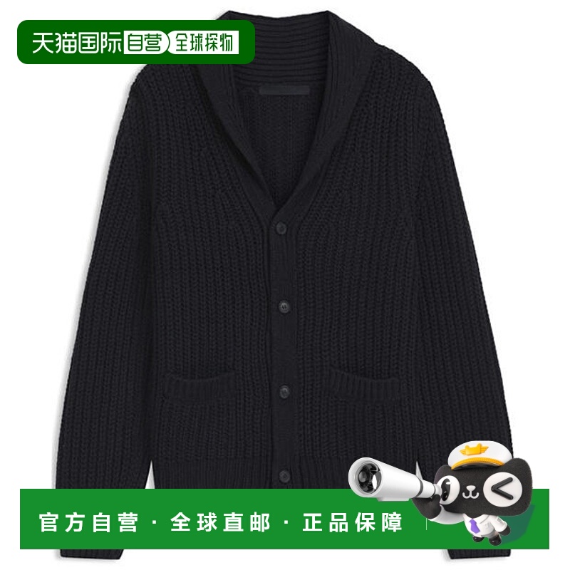 1h可退 香港直邮BOSS 波士 男士 x BECKHAM 松身款羊毛针织开衫