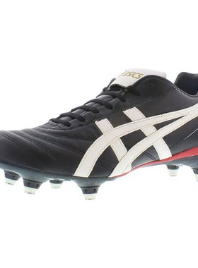 美国直邮Asics亚瑟士男士足球鞋Lethal Testimonial黑色长钉舒适
