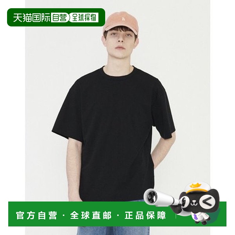 韩国直邮HAZZYS Hedges 男士 [清仓][HIS]藏青色 Supima 短袖 T恤