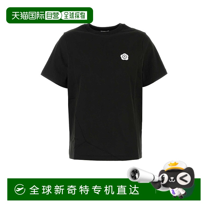 1h可退 香港直邮KENZO 女士T恤 FF52TS5524SO99J AW2025 黑色 圆T