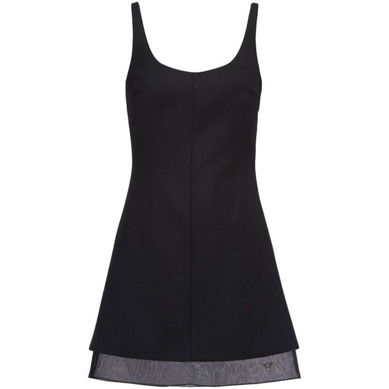 PRADA 女士连衣裙 P3L46SOOO132TF0002-0 SS2025 黑色