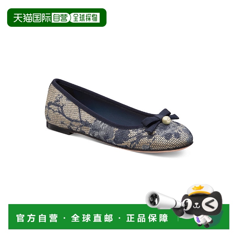 1h可退 欧洲直邮DIOR 迪奥 25秋冬 KCF056RPJ_S30B 女士 平底鞋
