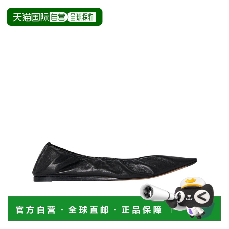 香港直邮THE ROW 女士芭蕾乐福鞋 F1577SL1BLK SS2025 黑色 Liisa