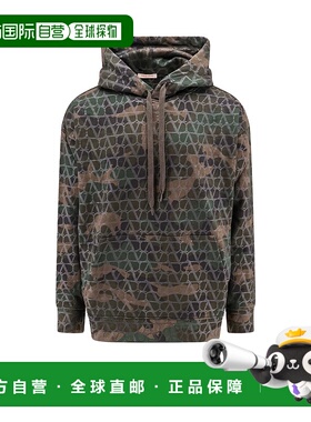 香港直邮VALENTINO 男士卫衣 5V3MF25EABAZCX AW2025 绿色 Jersey