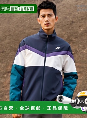 日本直邮Yonex 带衬里热身衬衫合身风格网球训练服 50143-019