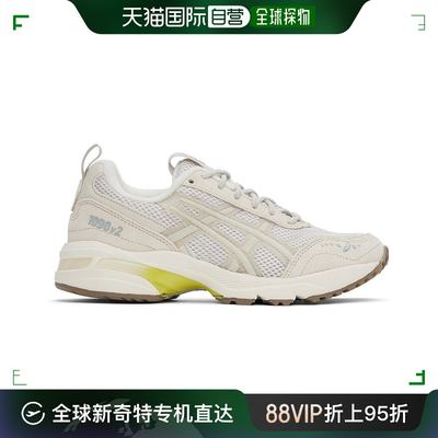 香港直邮潮奢 Asics 亚瑟士 女士 灰白色 Gel-1090V2 运动鞋 1202