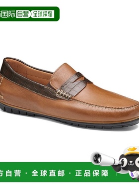 自营Johnston & Murphy Cort 2.0 Penny Leather Loafer - brown