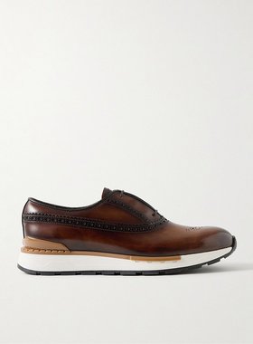 Berluti 伯尔鲁帝 男士 Fast Track Venezia 皮质运动鞋 S3873008