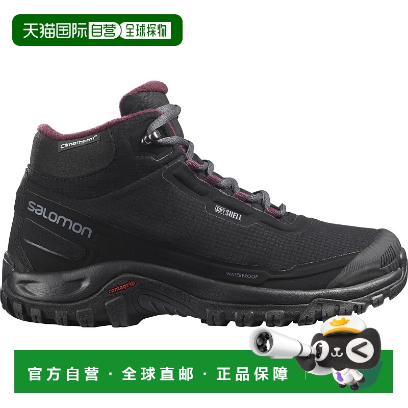 日本直邮SALOMON女性冬季防水靴 shelter-climasalomon-waterpro