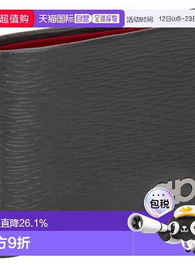日本直邮 菲拉格慕经典简约商务时尚男士物二层折叠钱包66A063