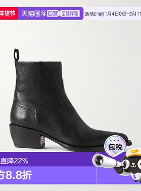 1h可退 香港直邮GOLDEN GOOSE 女士 黑色 Debbie 踝靴 GWF00545F0