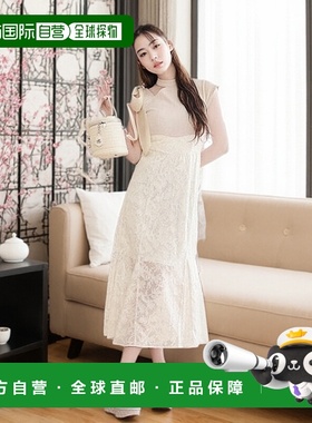 日本直邮日潮 michellmacaron蝴蝶结美人鱼连衣裙SKB0015新款裙子