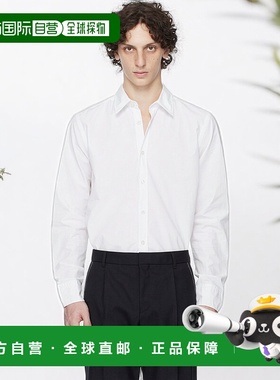1h可退 香港直邮潮奢 BOSS 波士 男士 白色 Regular-Fit Cotton P