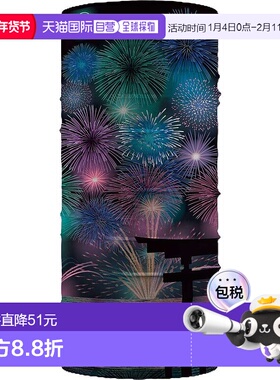 日本直邮Buff 围脖ORIGINAL LECO STRETCH HANABI 0401-黑色 HANA