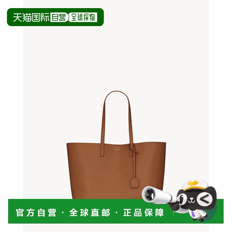 欧洲直邮YSL(圣罗兰)24年上新购物 Saint Laurent 皮革托特包拉链