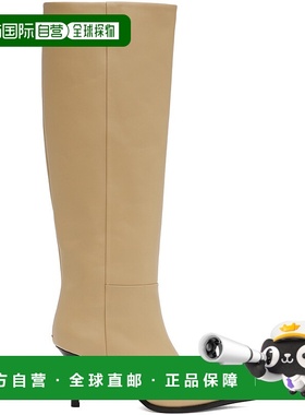 1h可退 香港直邮潮奢 aeyde 女士 驼色 Tula 高筒靴 A11KBTULP75S