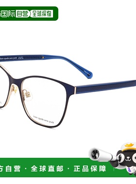 自营 Kate Spade女式53mm蓝色眼镜-蓝色 美国奥莱直发