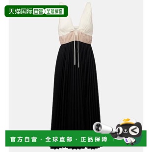 1h可退 香港直邮Simkhai 女士 Stephanie 褶裥府绸中长连衣裙