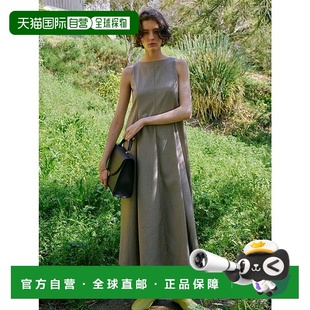 M05014EW033813 干触感缎面纯色连衣裙 Owen 日本直邮Mila