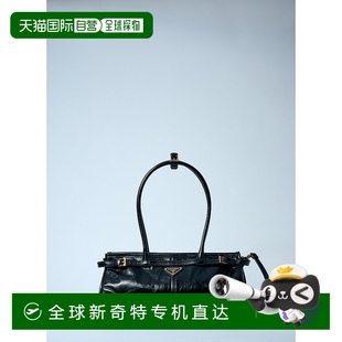 香港直邮潮奢 普拉达 1h可退 Prada 1BA4262 女士 中号皮革手提包