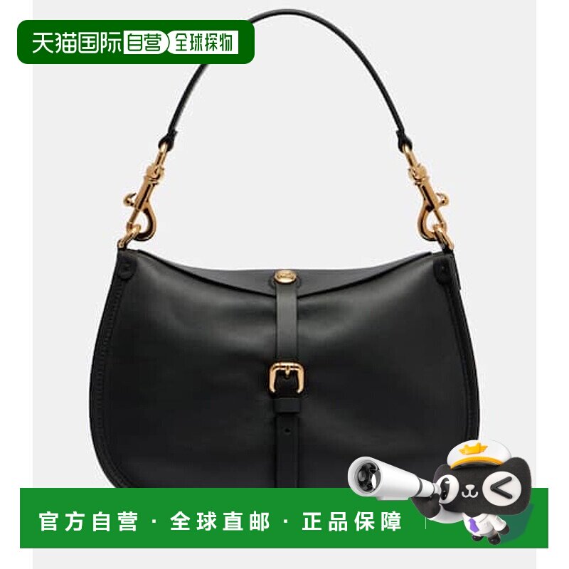 1h可退 香港直邮Etro 艾特罗 女士 小号皮革手提包 black黑色 舒