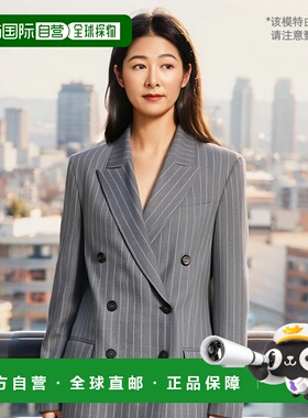 香港直邮BRUNELLO CUCINELLI 女士西服外套 灰色 MD5777034C004