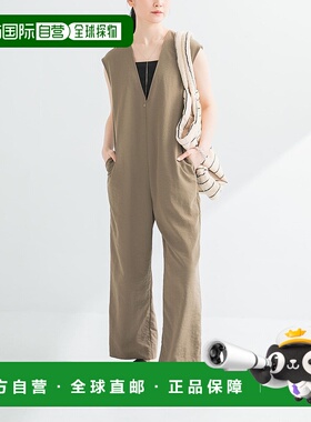 1h可退 日本直邮URBAN RESEARCH 女士深V领宽松连体裤 URA526W002