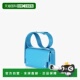韩国直邮FIND 1010 单肩斜挎无性别褶纹蓝色信封包 KAPOOR新品 时尚