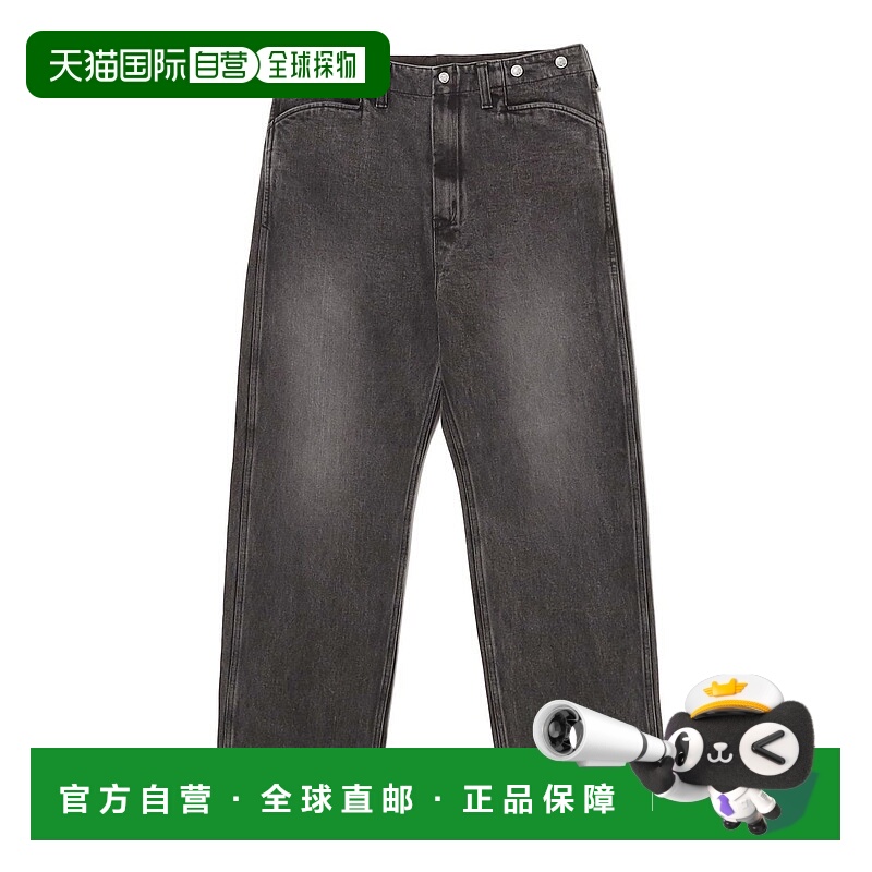 1h可退 日本直邮Needles 男装 宽松直筒工装裤 蝴蝶扣设计 112116