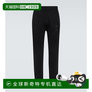 001302博柏利 香港直邮Burberry 巴宝莉 男士 刺绣棉质运动裤