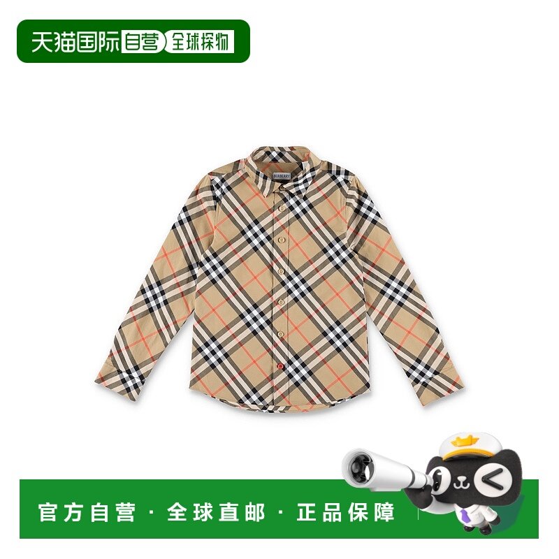 1h可退 香港直邮潮奢 Burberry 巴宝莉 女童 KB5 OWEN LS ESNTL