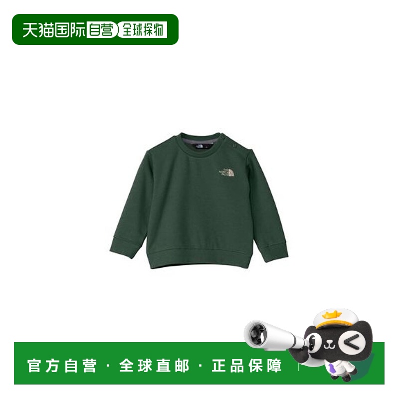 日本直邮THE NORTH FACE B SWEAT LOGO CREW 卫衣北面运动夹克