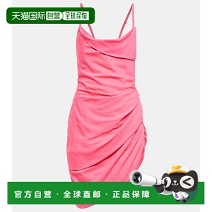 1h可退 香港直邮Jacquemus 女士 La Saudade 长袍薄纱迷你连衣裙