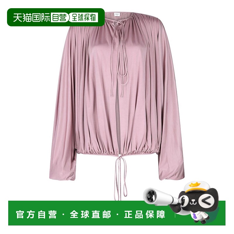 1h可退 香港直邮Saint Laurent 圣罗兰 女士 长袖上衣 820917Y7F9