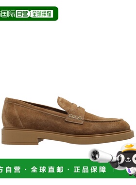 香港直邮Gianvito Rossi 圆头乐福鞋 U2521020GOM