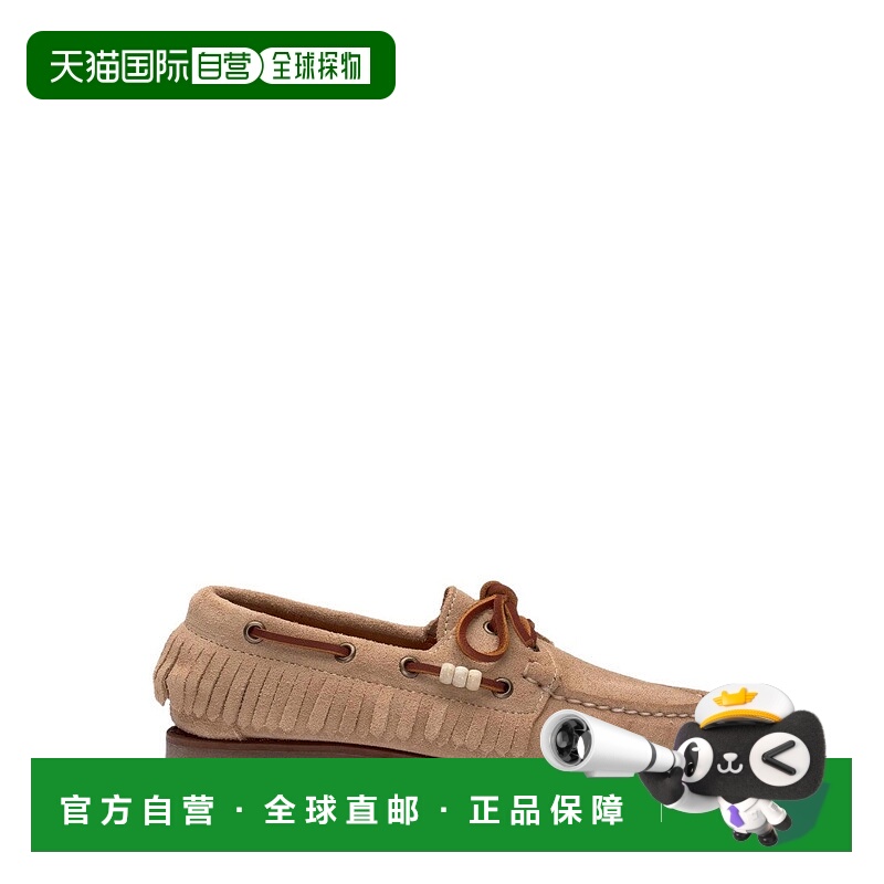 自营sebago边缘细节绒面平底鞋-中性色 美国奥莱直发