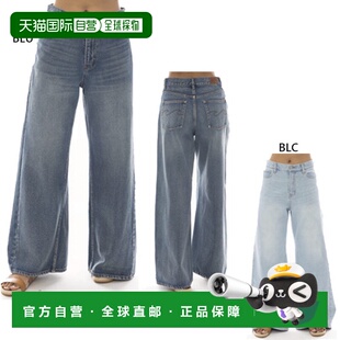 日本直邮Billabong 女士沙滩爱好者宽腿牛仔裤 休闲裤 长裤 下装